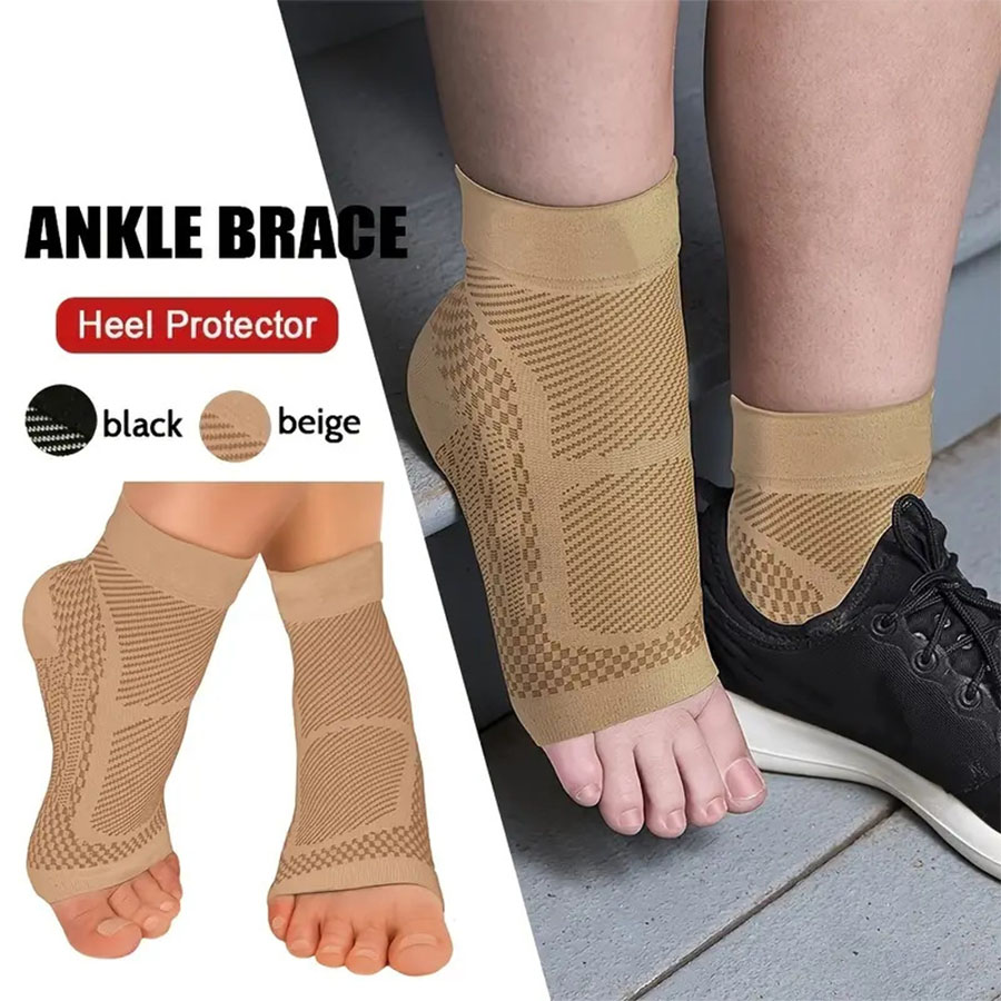 Ankle Brace Sock - 1 paio di calzini sportivi a
