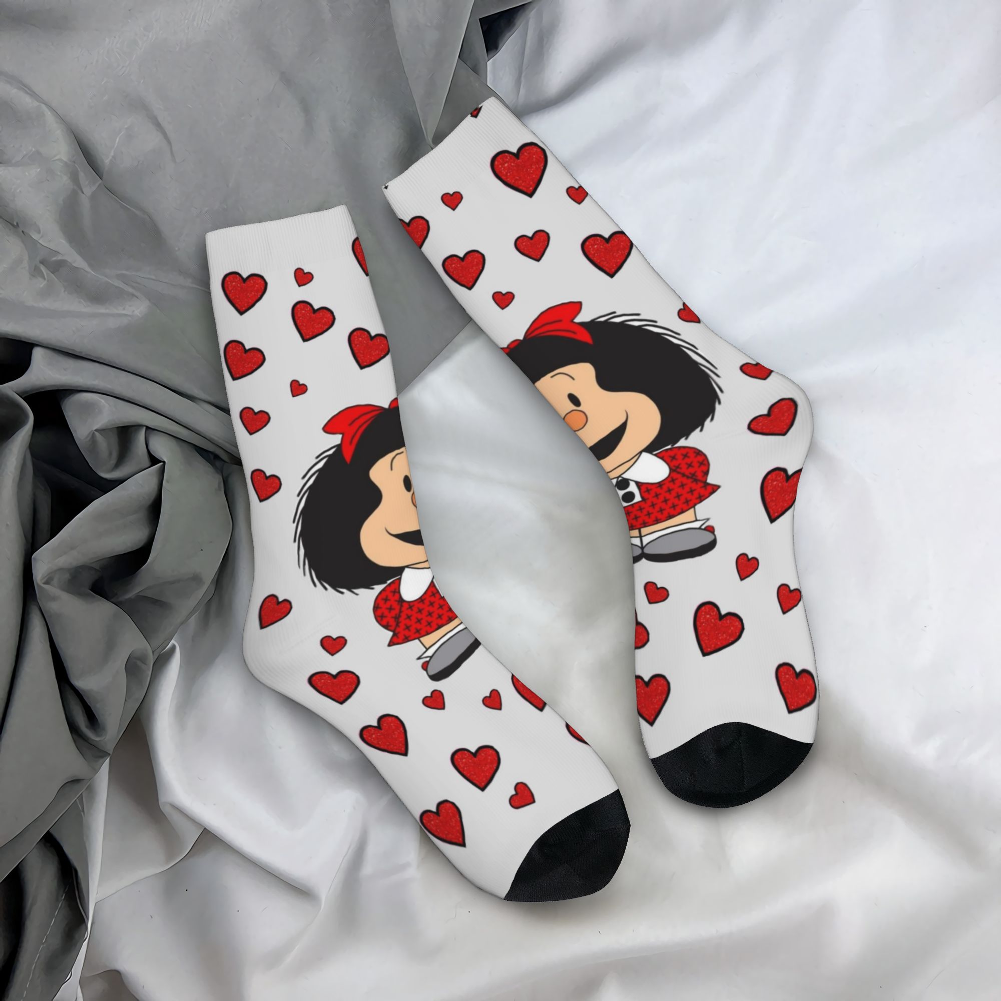 Dress Sock Men - Calzini Personalizzati con Motivo M-Mafalda per