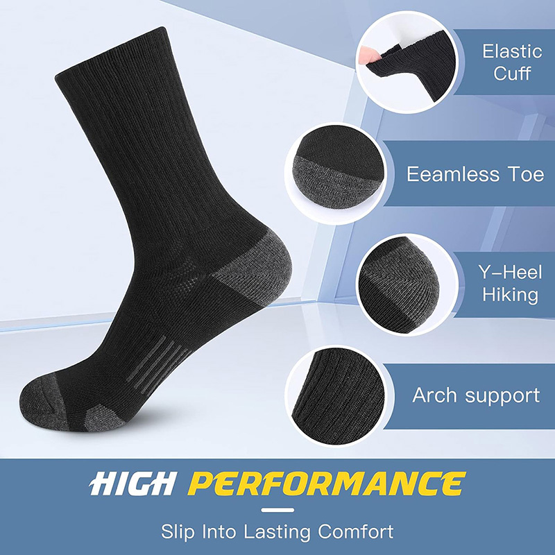5 Paia di Calzini Sportivi da  - Athletic Sock Cushion recensione e prezzo