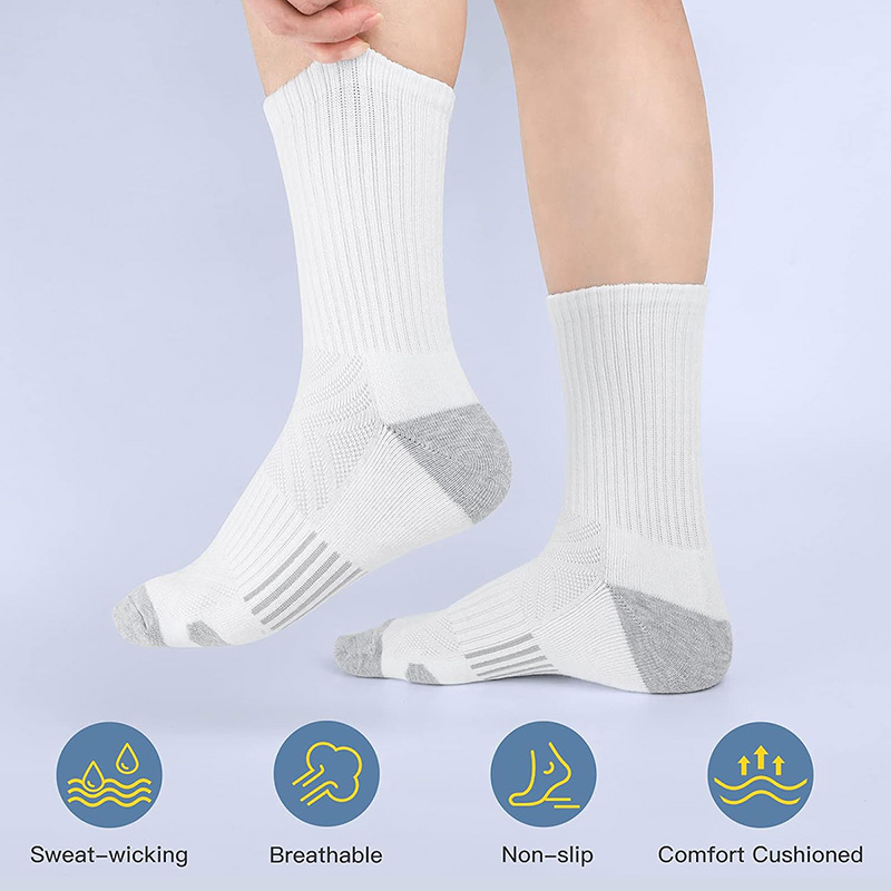 5 Paia di Calzini Sportivi da  - Athletic Sock Cushion recensione e prezzo