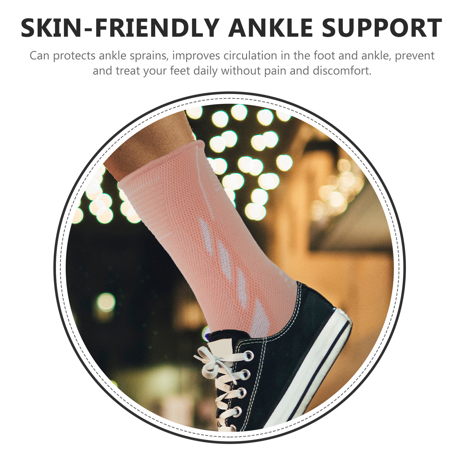 1 paio di calze a compressione - Ankle Brace Sock recensione e prezzo